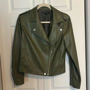 Green Leather Jacket
